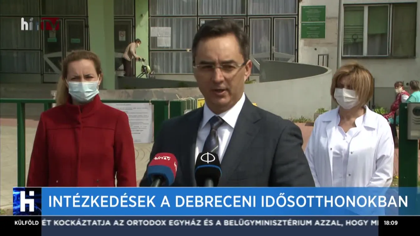 Intézkedések a debreceni idősottohban