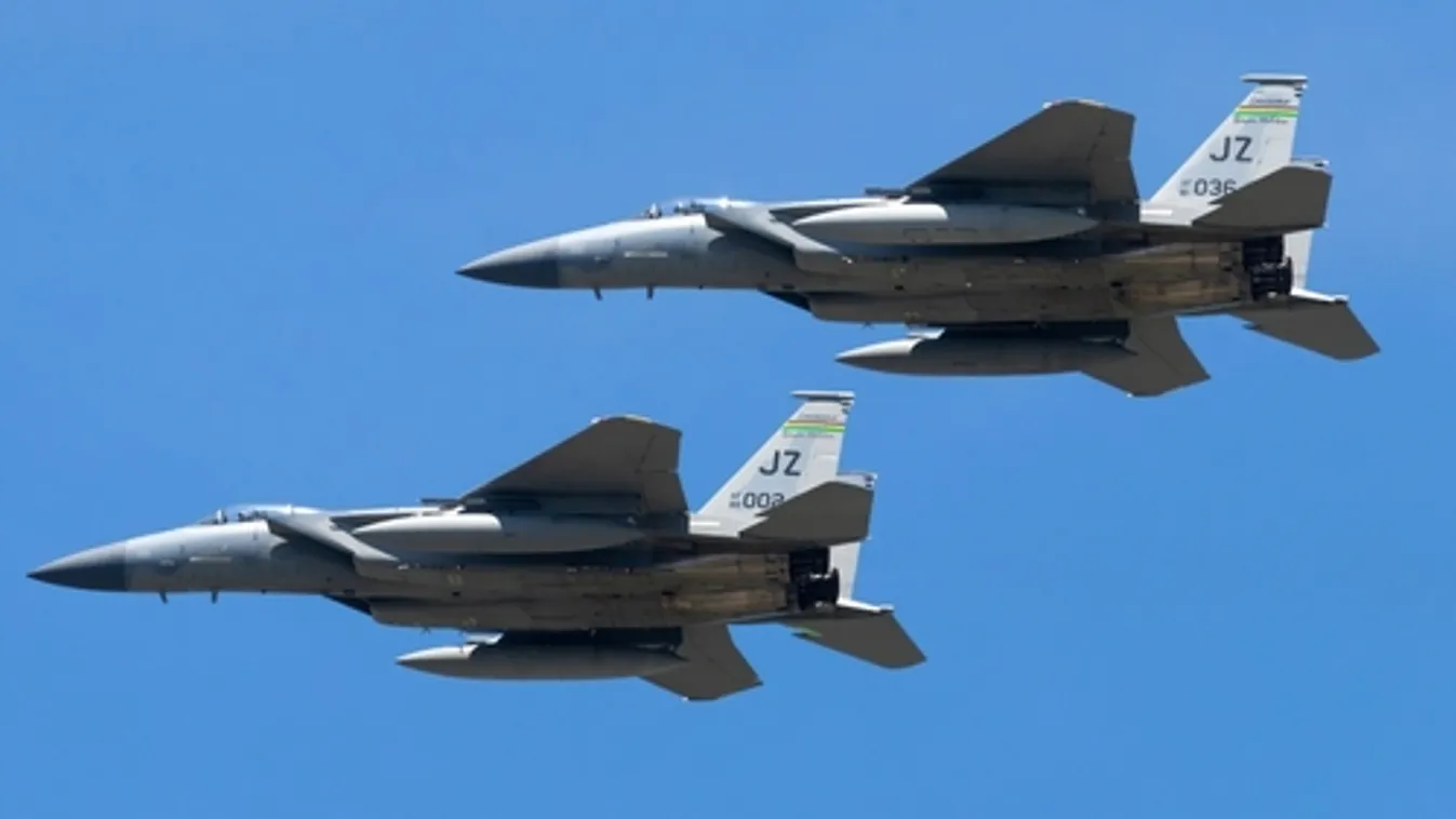 Izrael: amerikai vadászgépek segítenek elfogni az iráni rakétákat