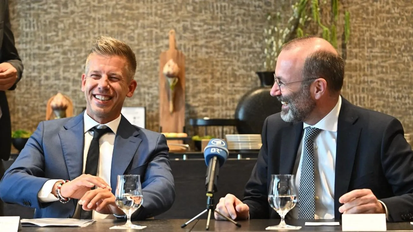 Manfred Weberék jóváhagyásával sunnyog Ukrajnáról a Tisza Párt elnöke