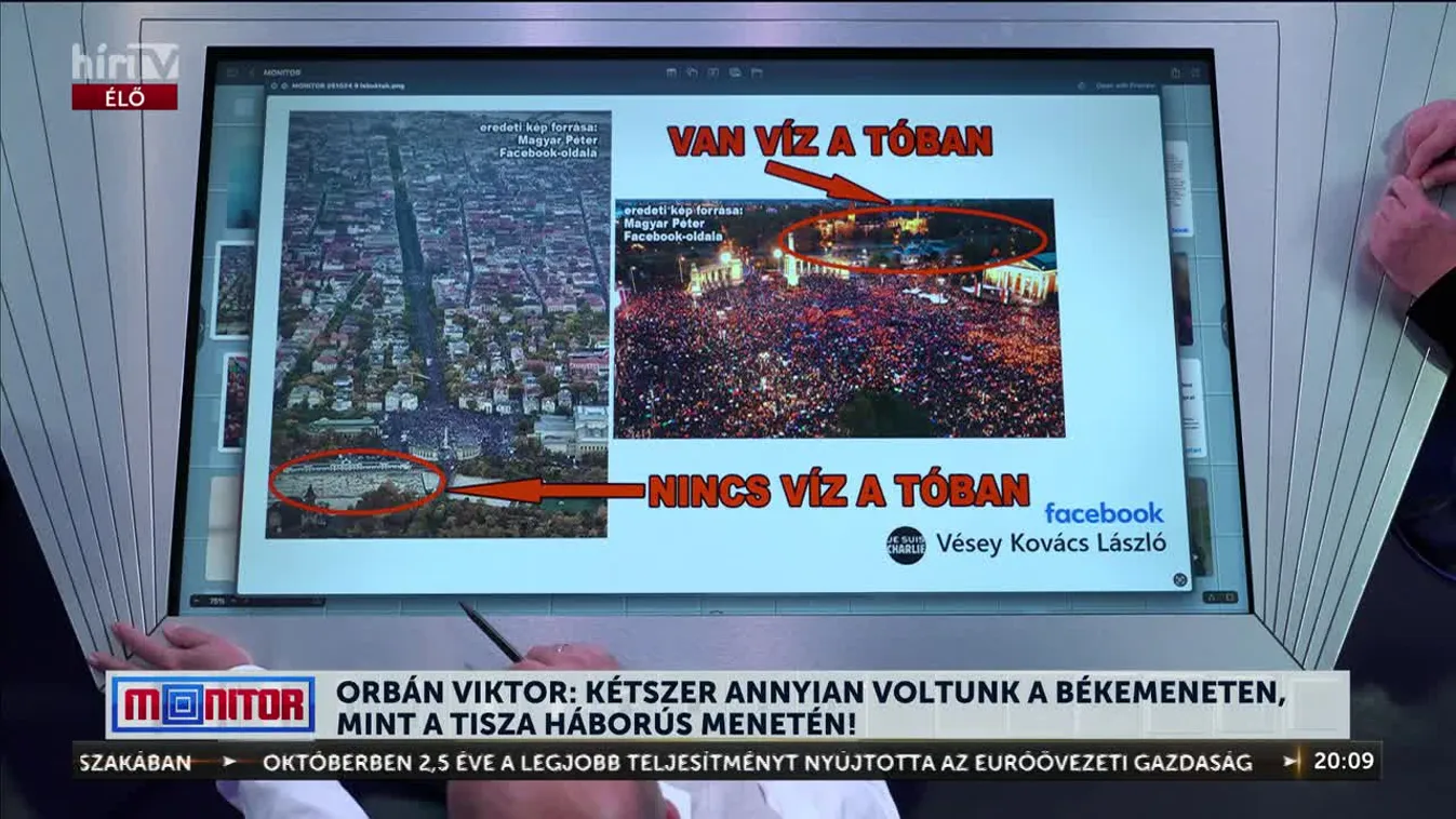 Monitor - Orbán Viktor: Kétszer annyian voltunk a Békemeneten