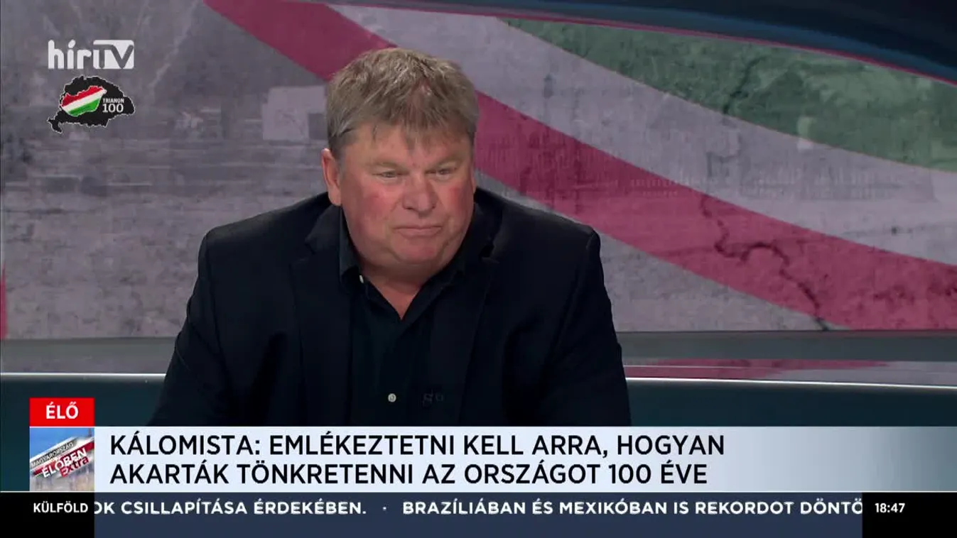 Kálomista: Emlékeztetni kell arra, hogyan akarták tönkretenni az országot 100 éve