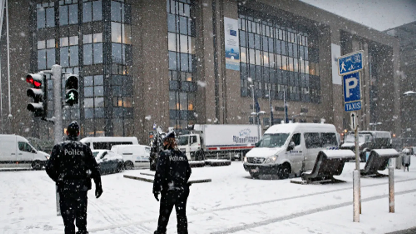 Korlátozások elleni megmozdulások voltak Brüsszelben