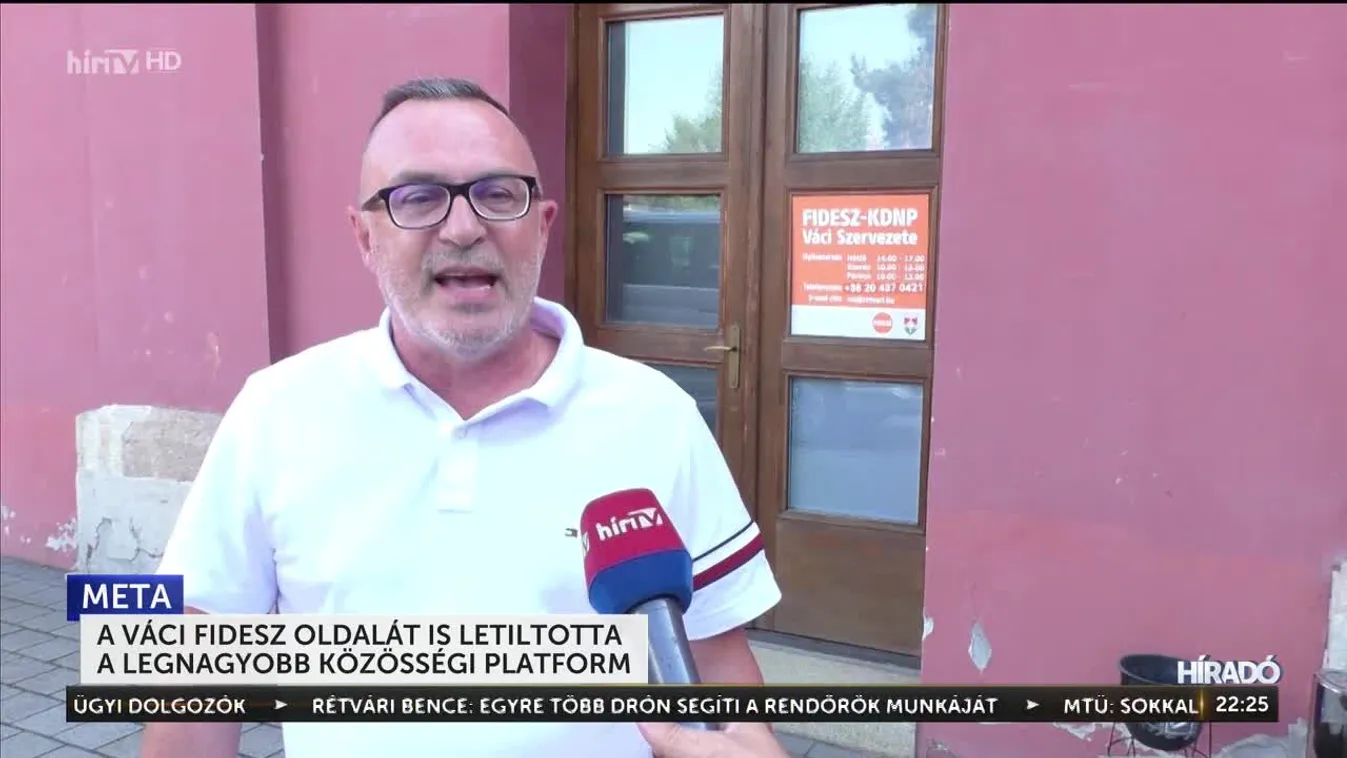 A váci Fidesz oldalát is letiltotta a legnagyobb közösségi platform
