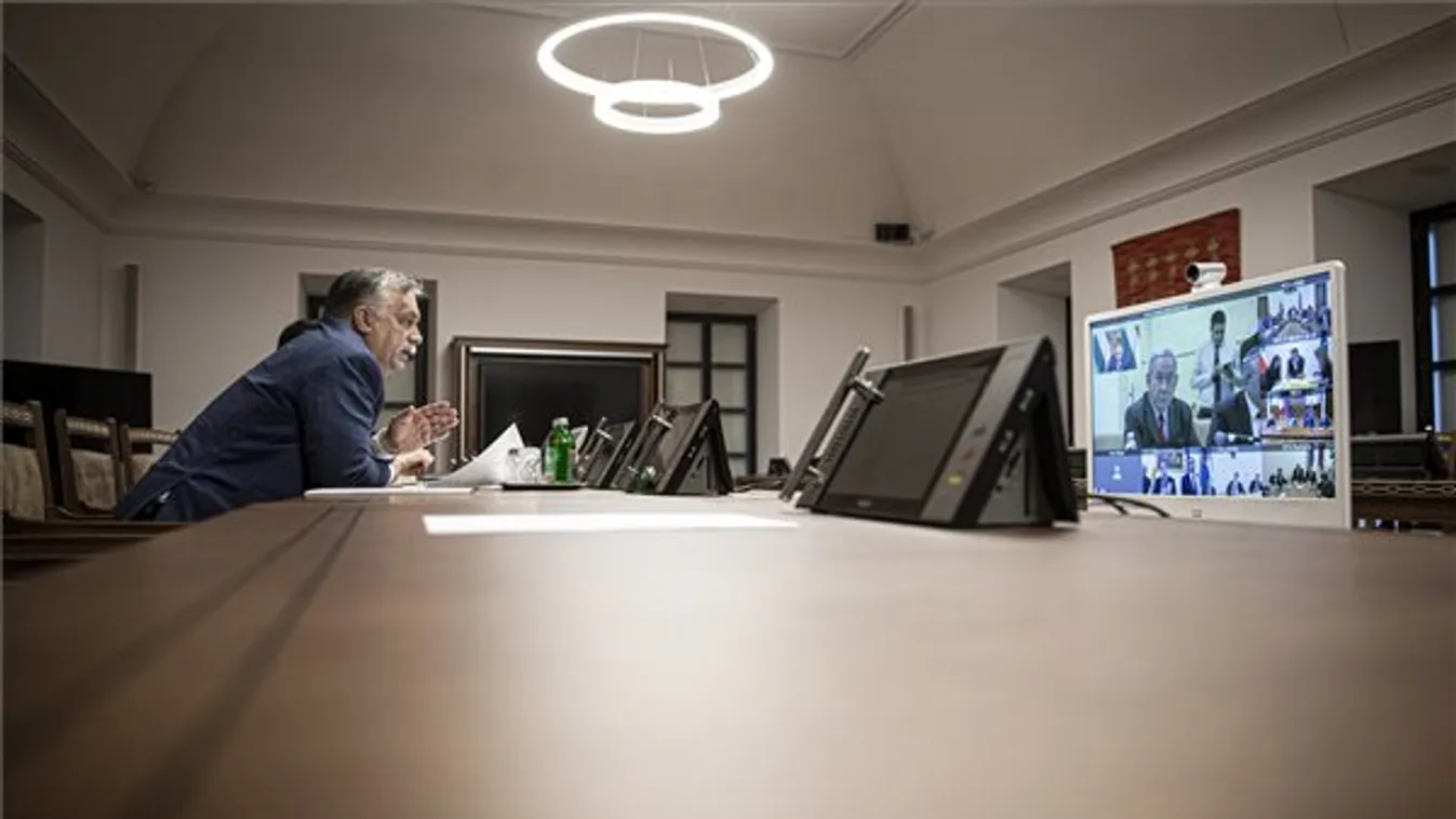 Izrael és hét európai ország vezetői videokonferenciát tartottak