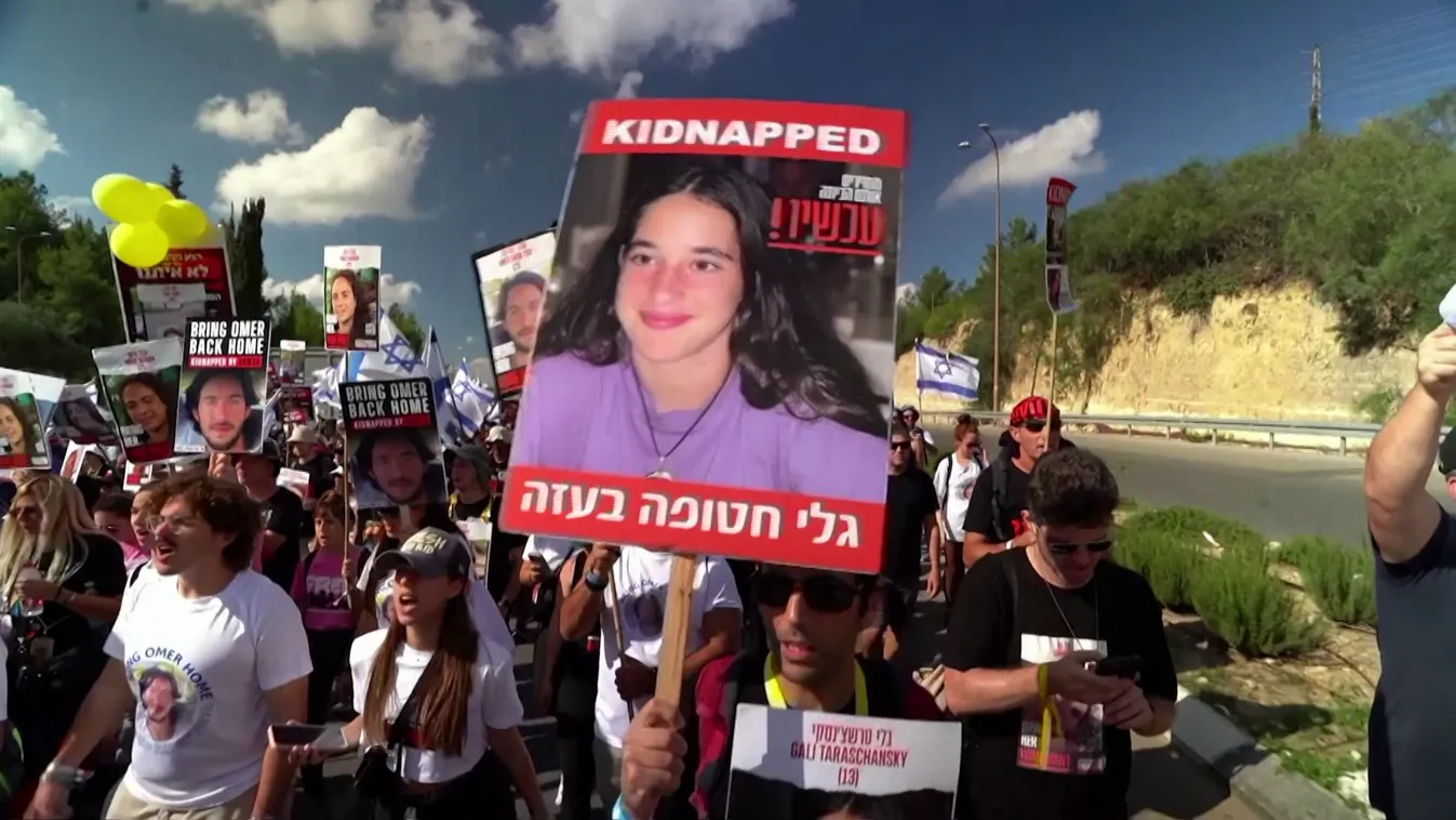 Túszok szabadon engedéséről született megállapodás Izrael és a Hamász között + videó
