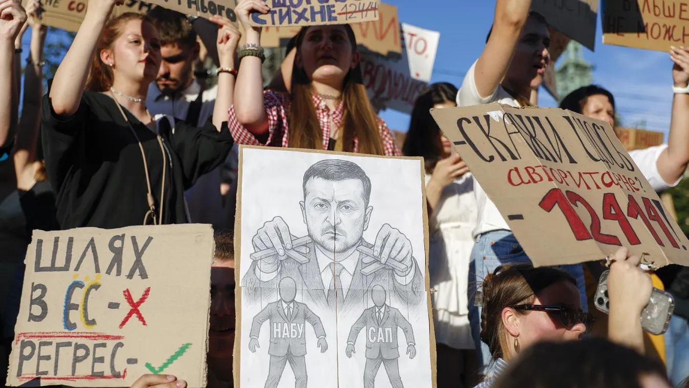 Meghátrált Zelenszkij, új törvényjavaslatot nyújtott be a kormány az antikorrupciós szervezetekről  + videó