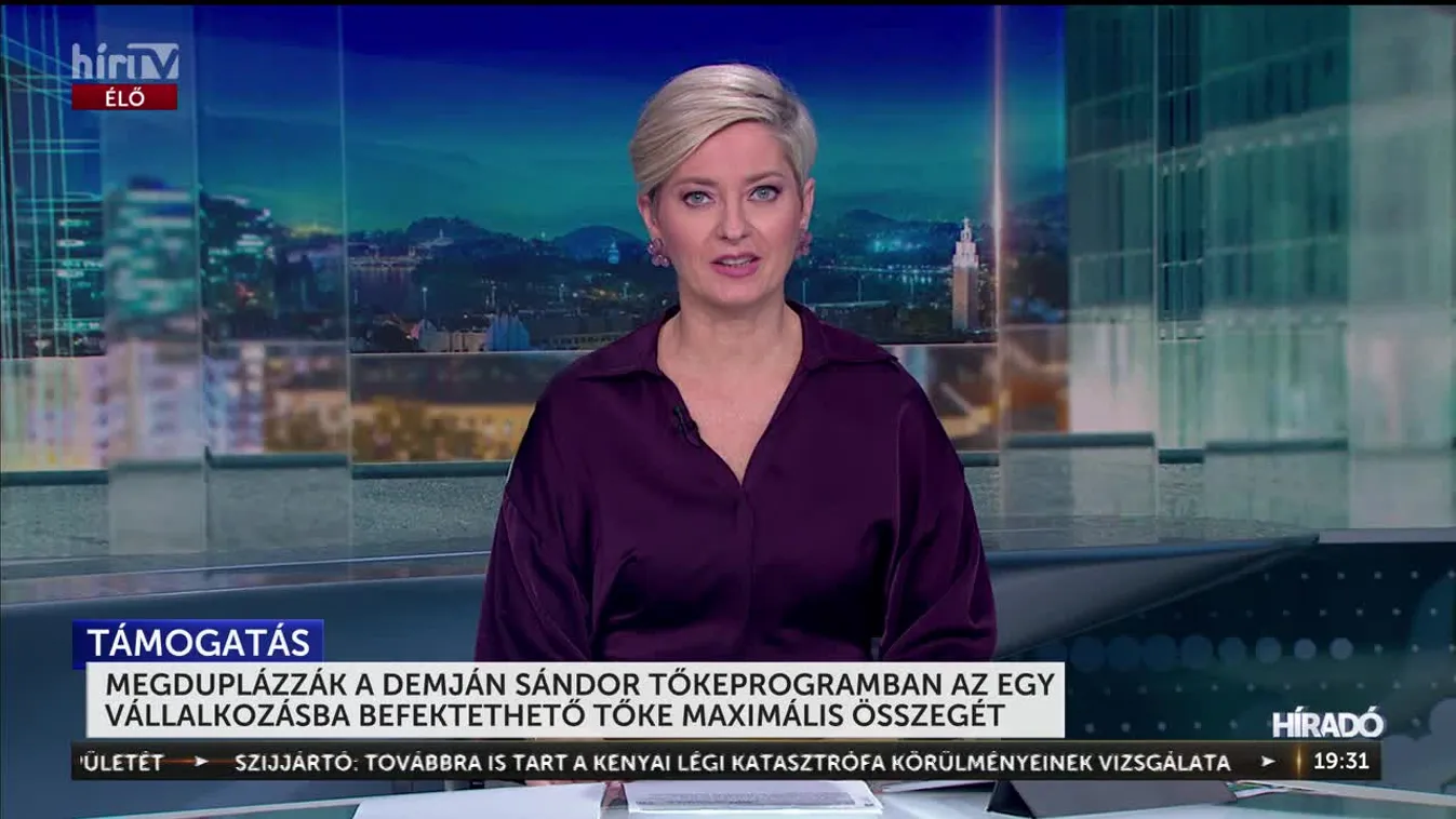 MEGDUPLÁZZÁK A DEMJÁN SÁNDOR TŐKEPROGRAMBAN AZ EGY VÁLLALKOZÁSBA BEFEKTETHETŐ TŐKE MAXIMÁLIS ÖSSZEGÉT