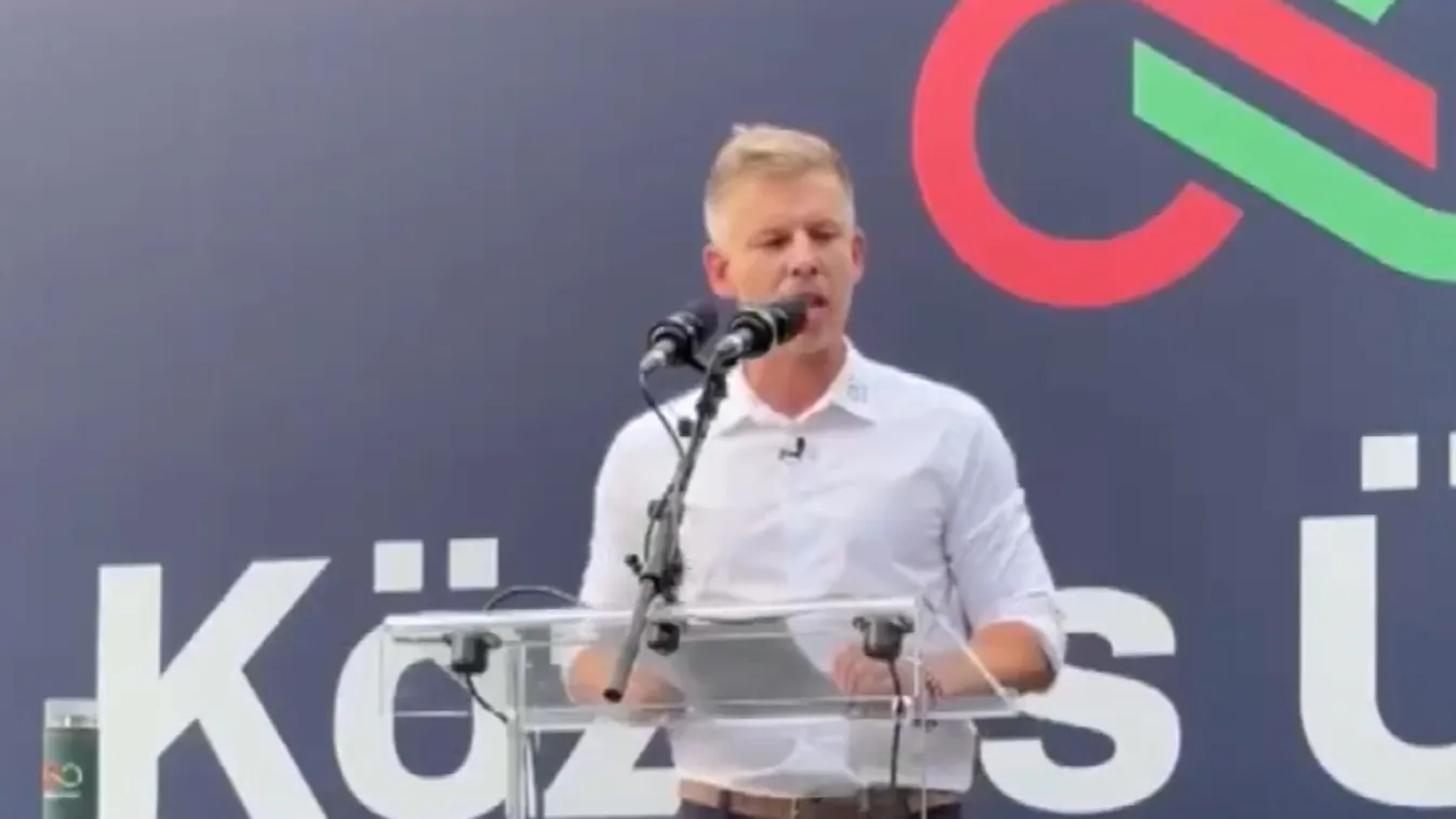 A Margit-szigeten ünnepeltek Magyar Péterék + videó