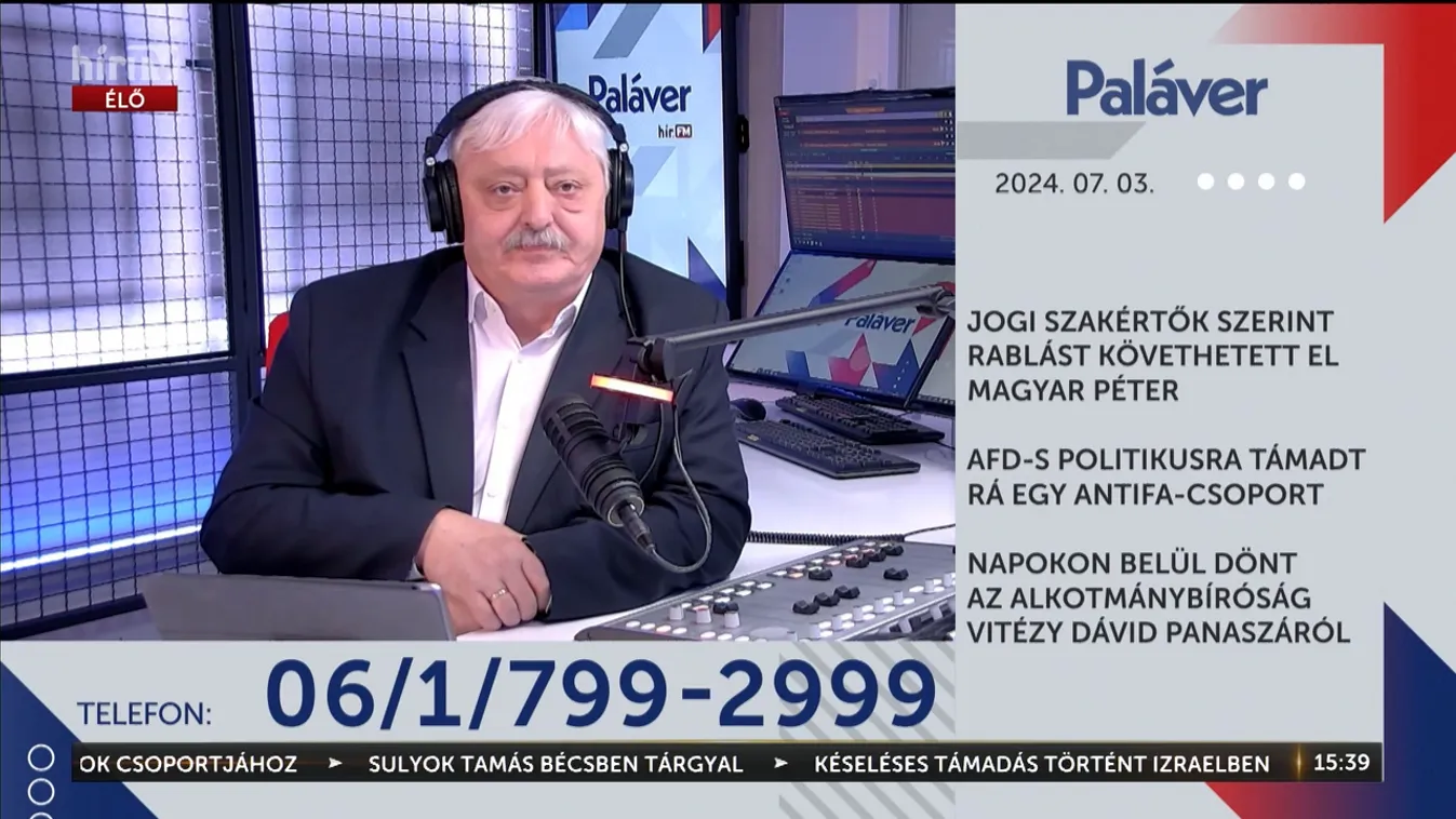 Paláver – Jogi szakértők szerint rablást követhetett el Magyar Péter + videó