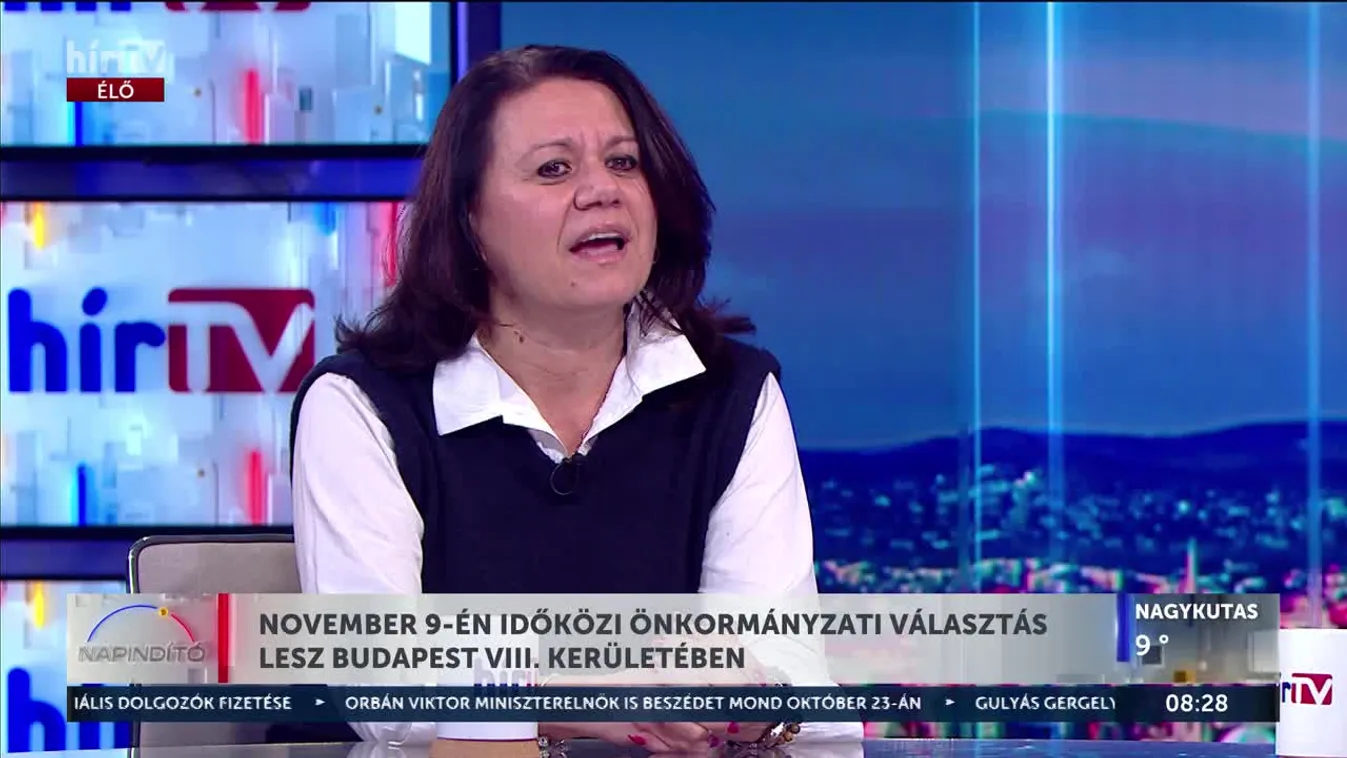 NOVEMBER 9-ÉN IDŐKÖZI ÖNKORMÁNYZATI VÁLASZTÁS LESZ BUDAPEST VIII. KERÜLETÉBEN