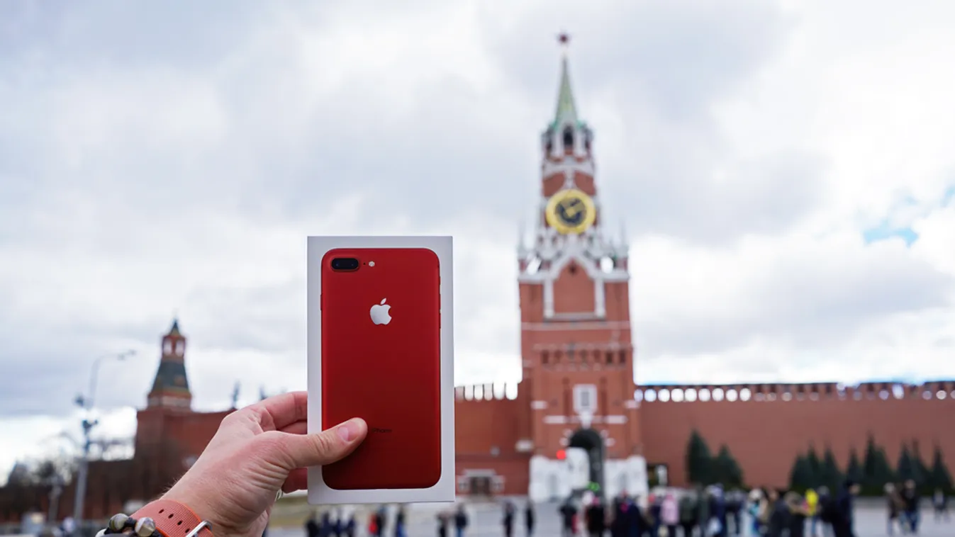 A Kremlben mostantól tilos az iPhone-okat használni