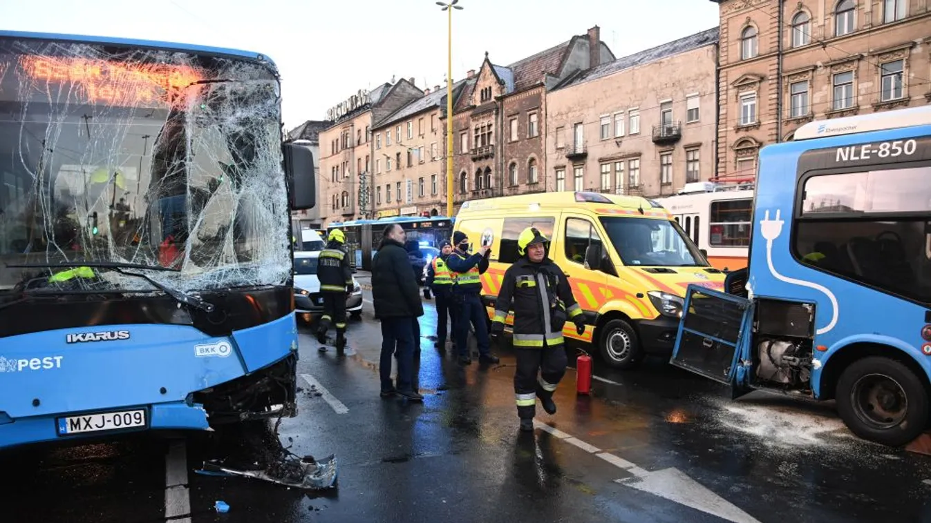 Baleset az Alkotás utcában