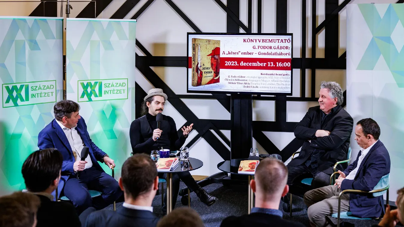 Bemutatták G. Fodor Gábor új könyvét, A „késes” embert