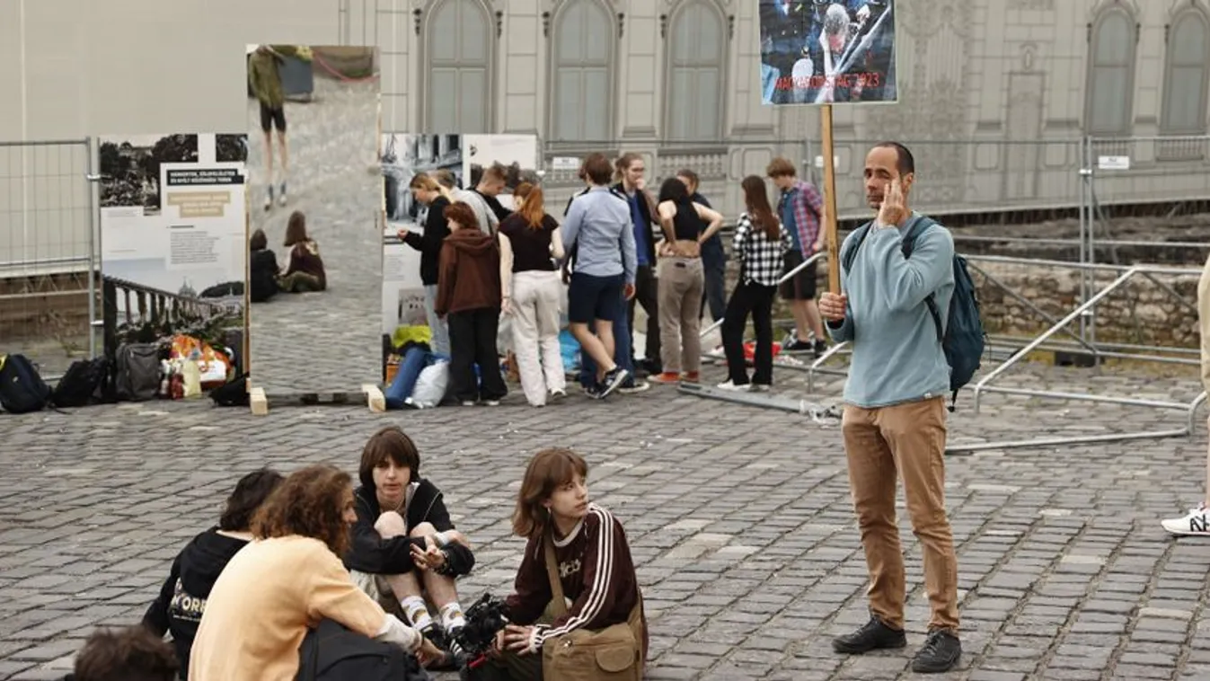 Érdektelenségbe fulladt az Egységes Diákfront tüntetése