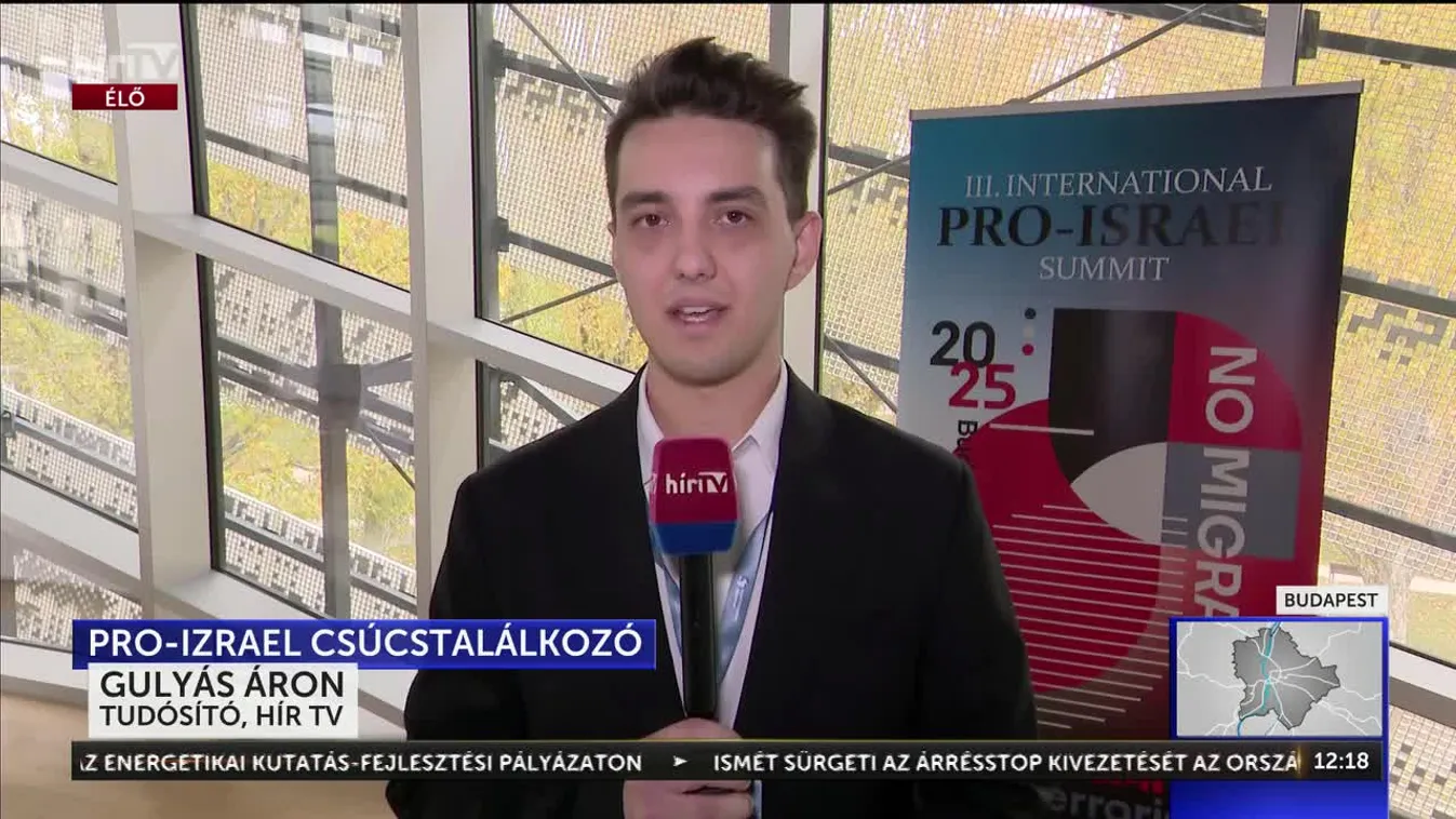 AZ IZRAELI RÉSZTVEVŐK MEGKÖSZÖNTÉK ORBÁN VIKTOR ÉS MAGYARORSZÁG SEGÍTSÉGÉT A NYUGATI ORSZÁGOKKAL SZEMBEN