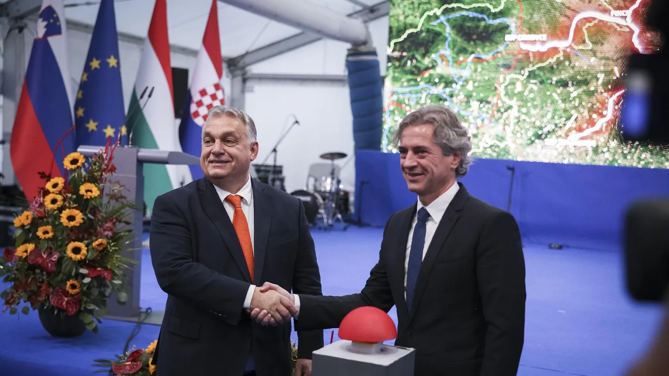 Orbán Viktor: A jövőbe vetett reményt is szimbolizálja az energetikai infrastruktúra összekötése