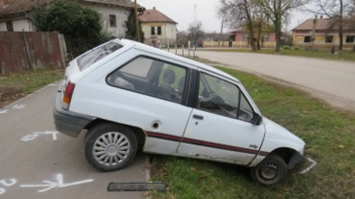 Ittasan, vezetői engedély nélkül közlekedett, balesetezett és még körözték is