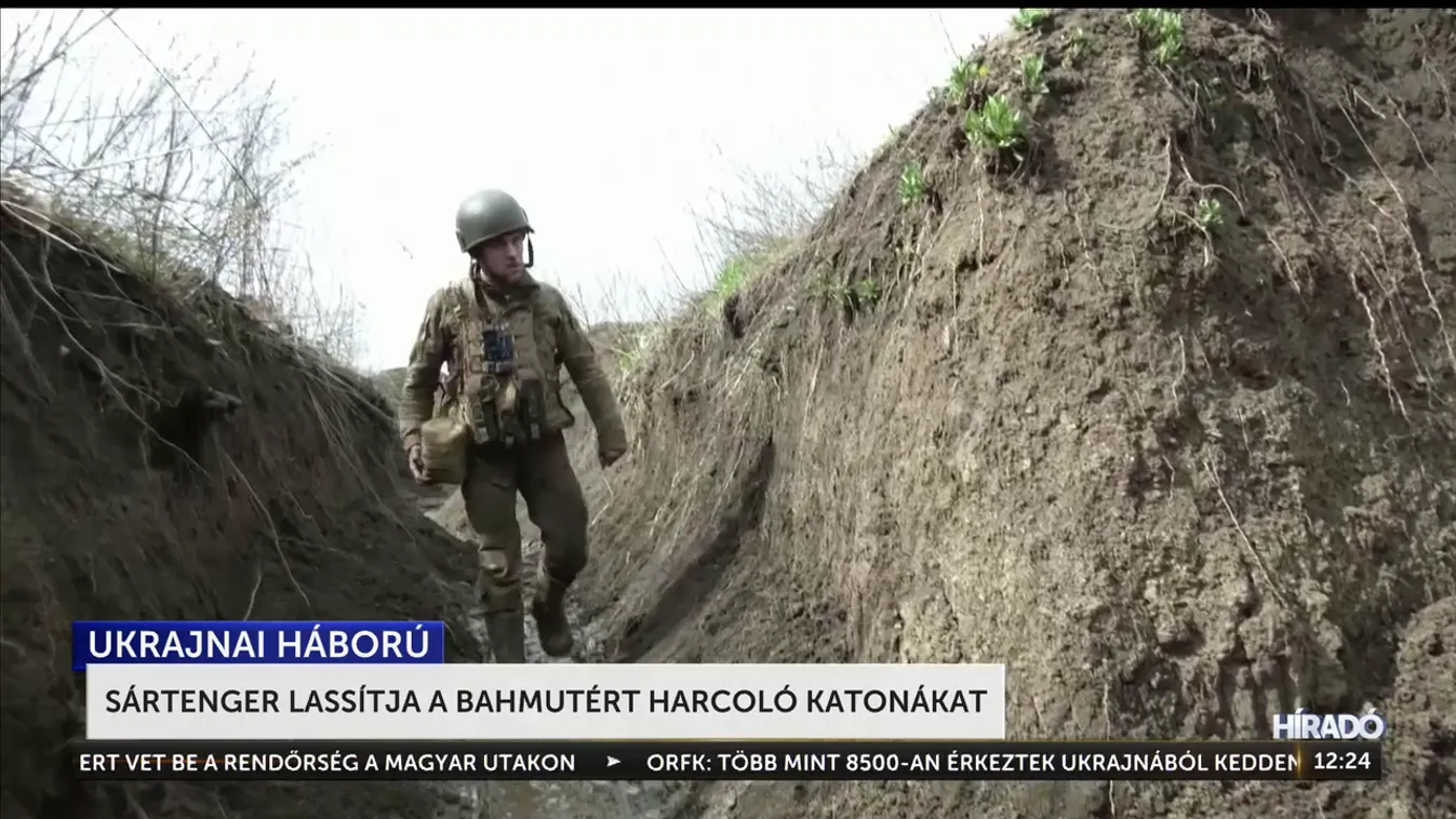 Sártenger lassítja a Bahmutért harcoló katonákat