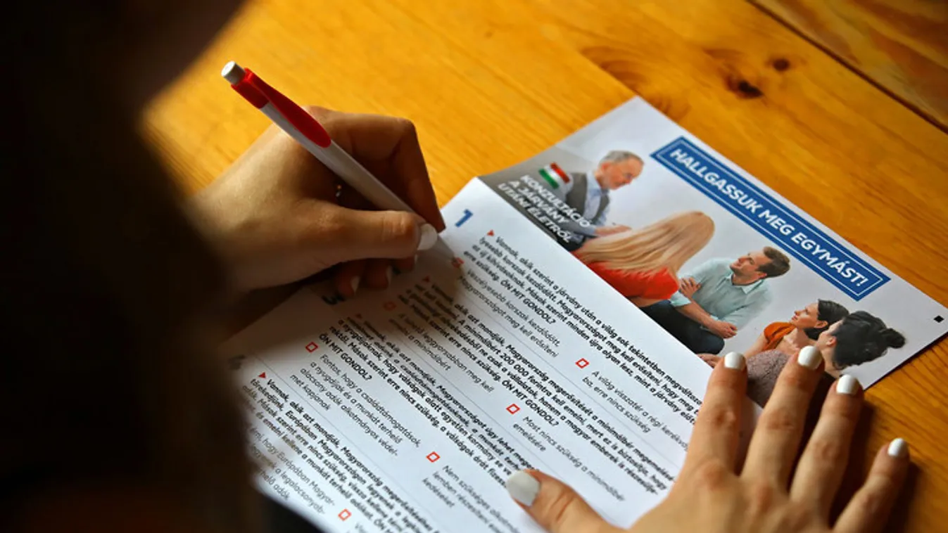 Három gazdasági témájú kérdésben mondhatják el véleményüket a magyar emberek + videó