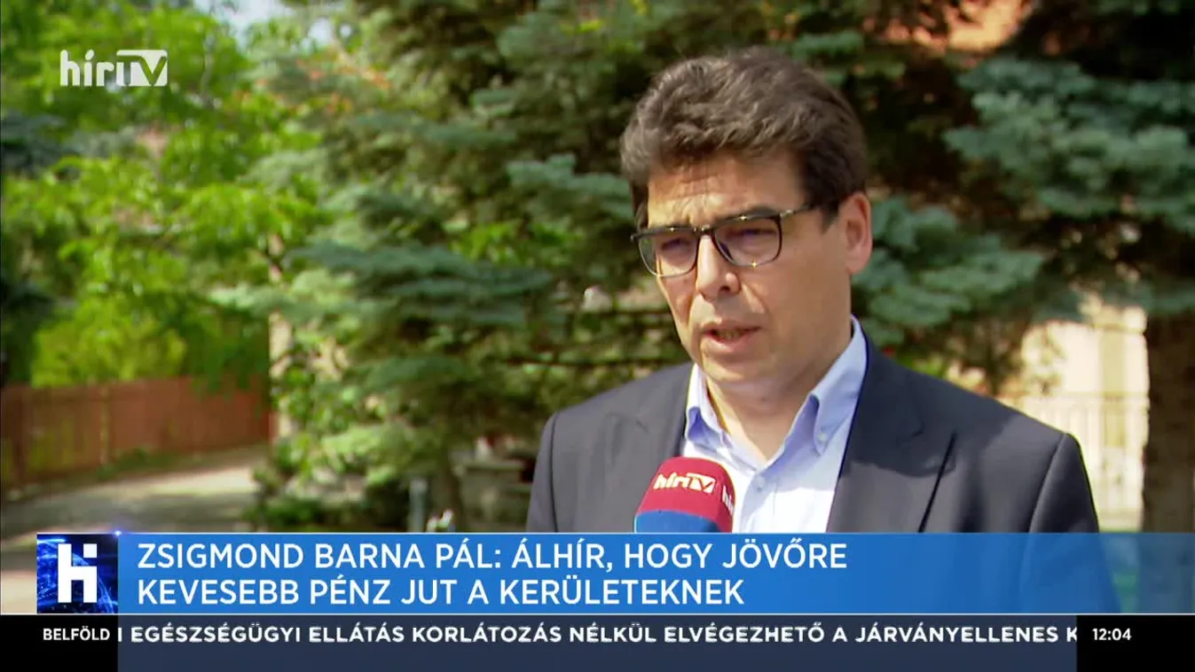 Zsigmond Barna Pál: Álhír, hogy jövőre kevesebb pénz jut a kerületeknek