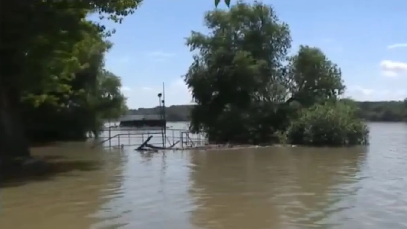 A hétvégén tetőzik a Duna a magyarországi szakasz nagy részén + videó