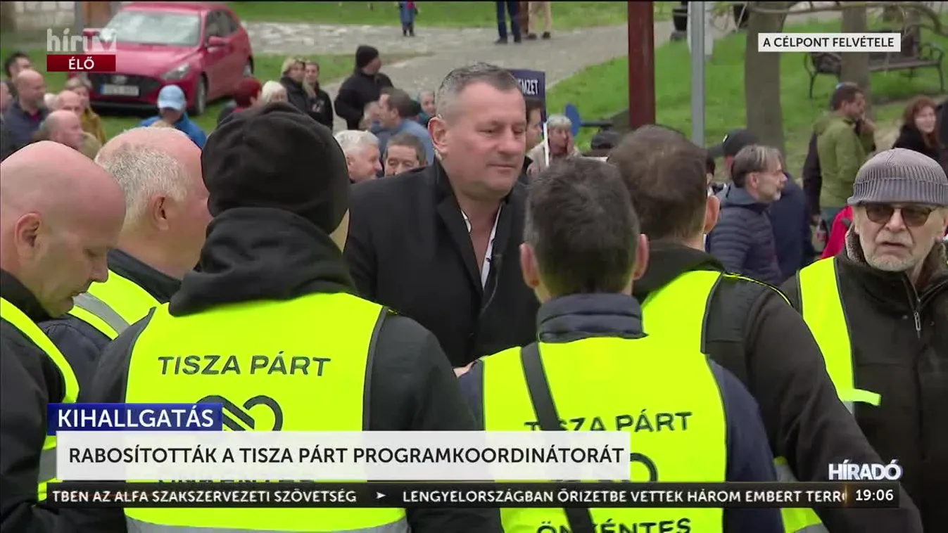 Gyanúsítottként hallgatta ki és rabosította a Tisza Párt program-koordinátorát a NAV + videó