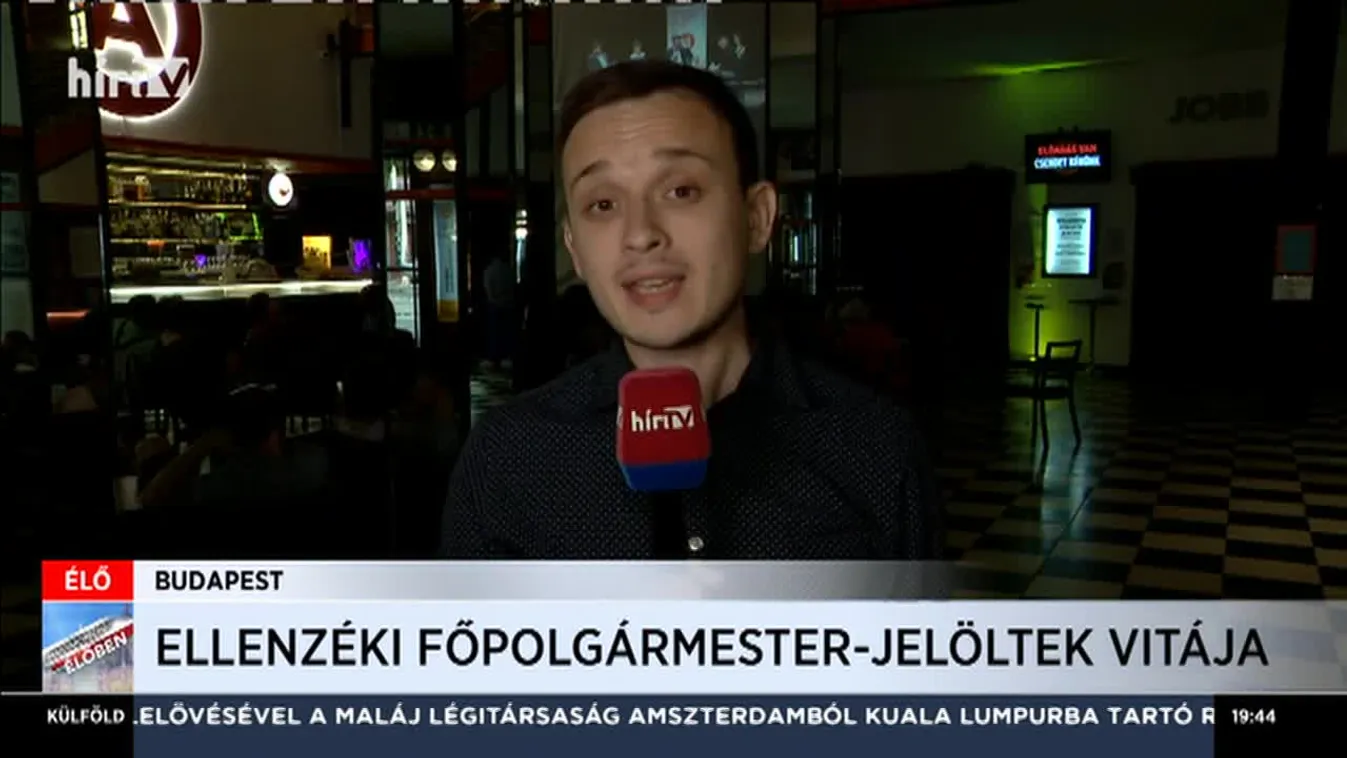 Ellenzéki főpolgármester-jelöltek vitája