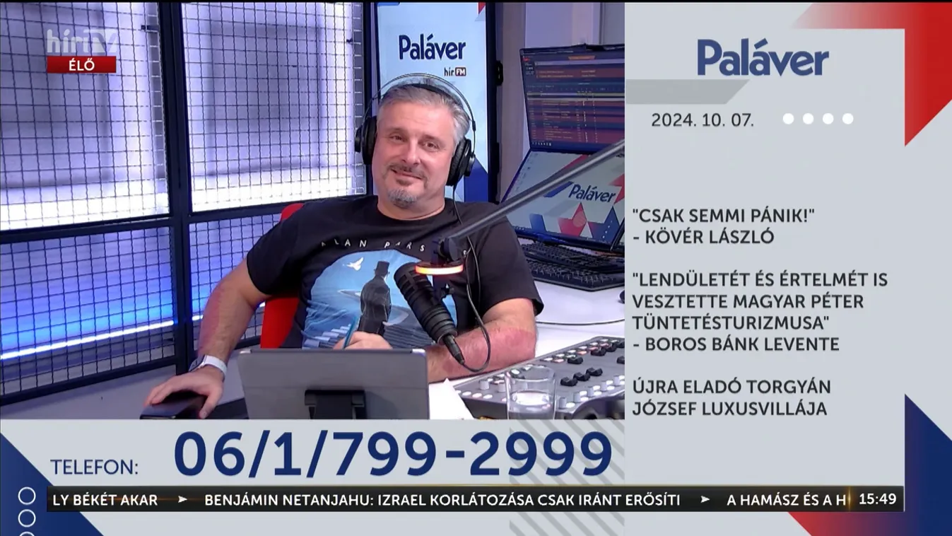 Paláver – Kövér László: „Csak semmi pánik!" + videó