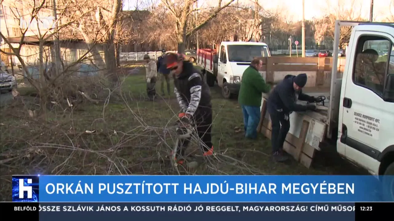 Orkán pusztított Hajdú-Bihar megyében
