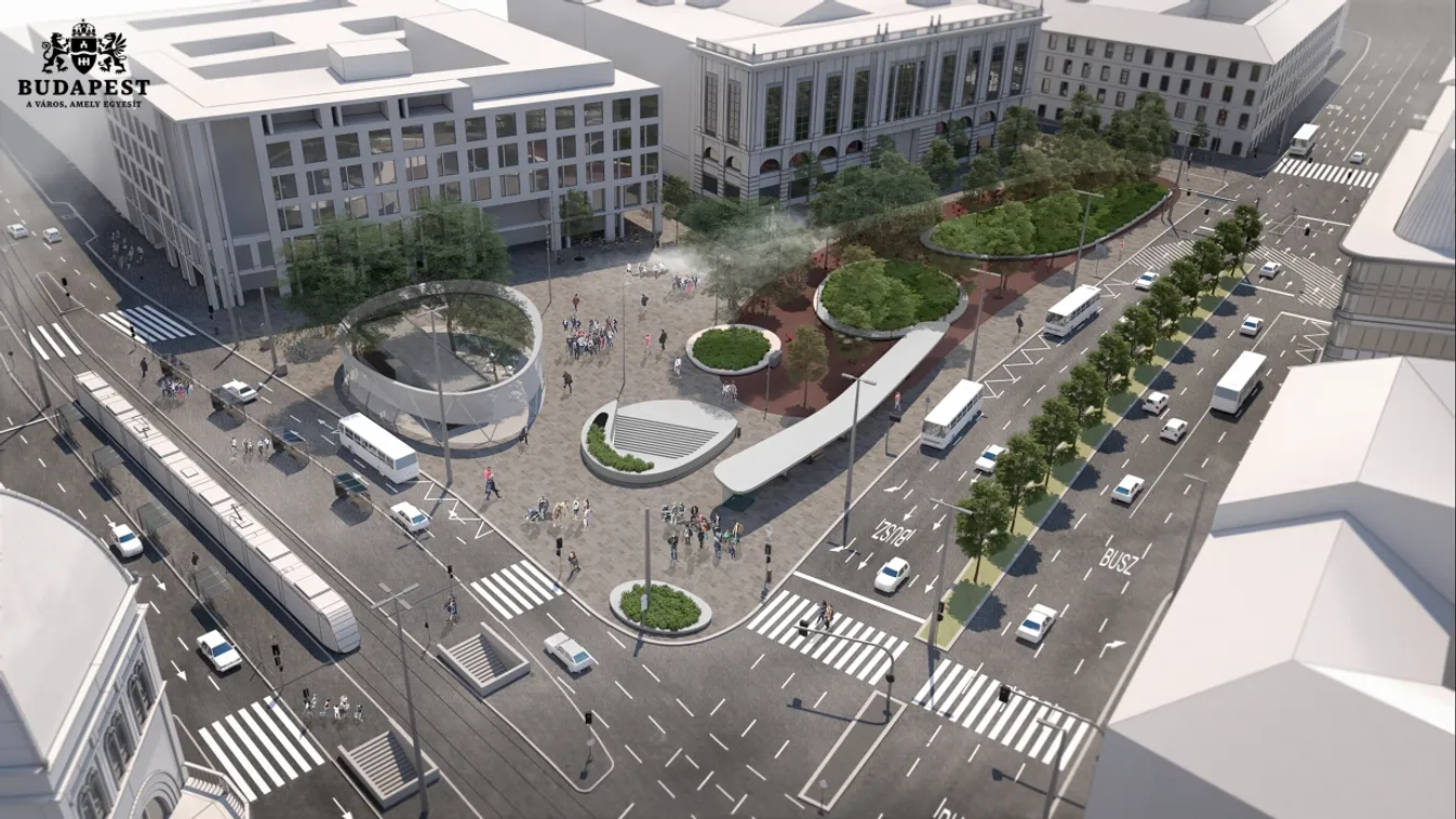 Sétálók agórája épül a város szívében