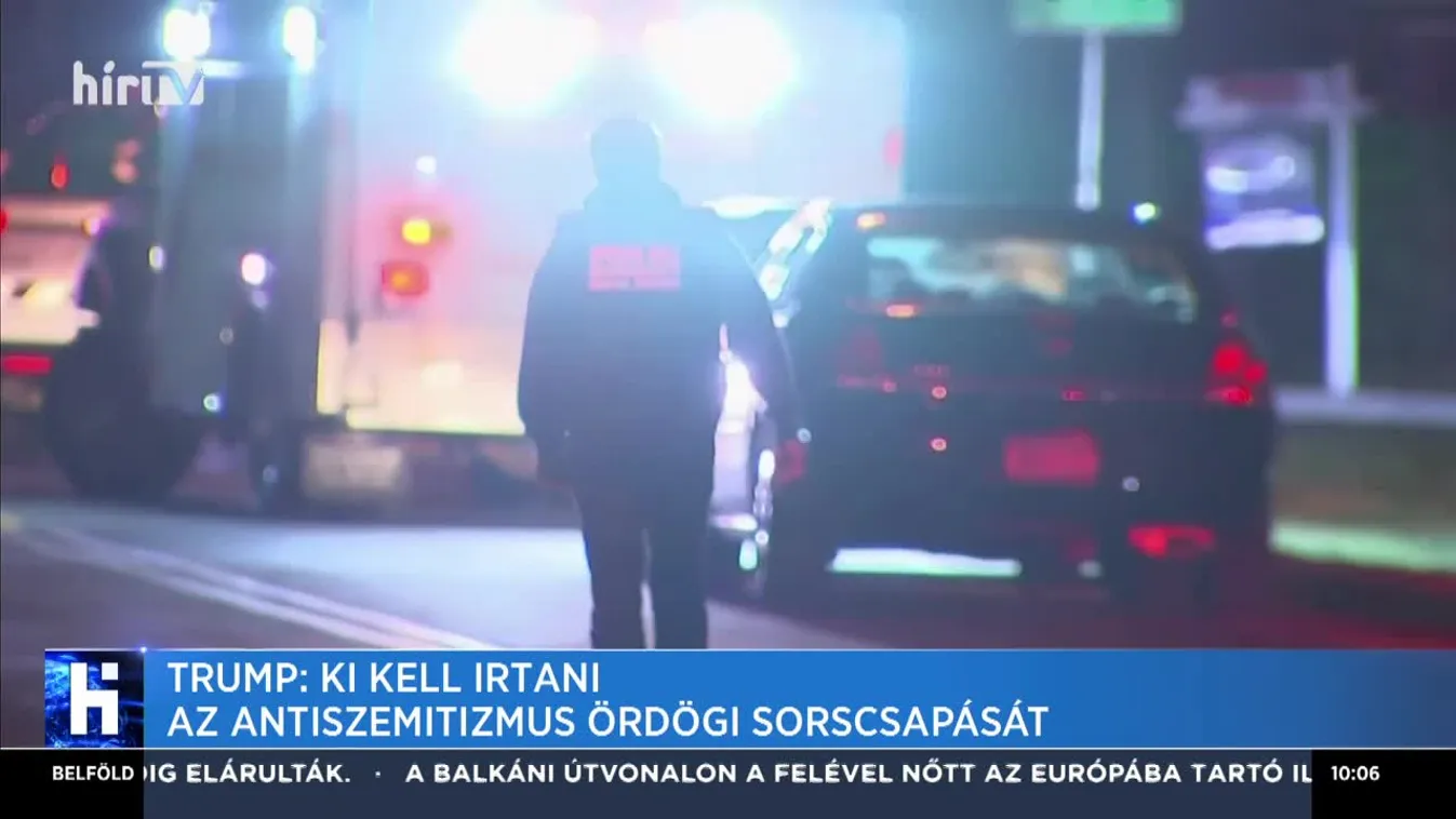 Trump: Ki kell irtani az antiszemitizmus ördögi sorscsapását