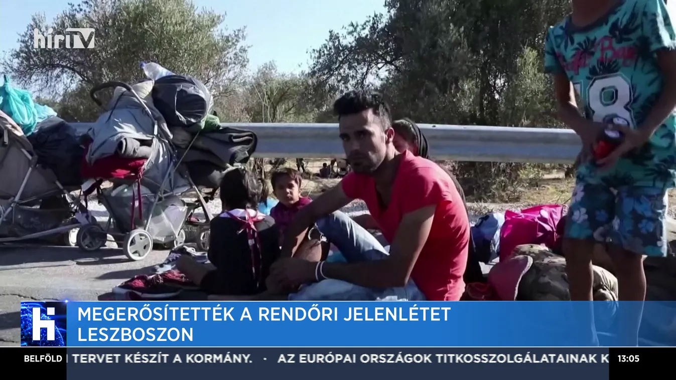 Megerősítétték a rendőri jelenlétet Leszboszon
