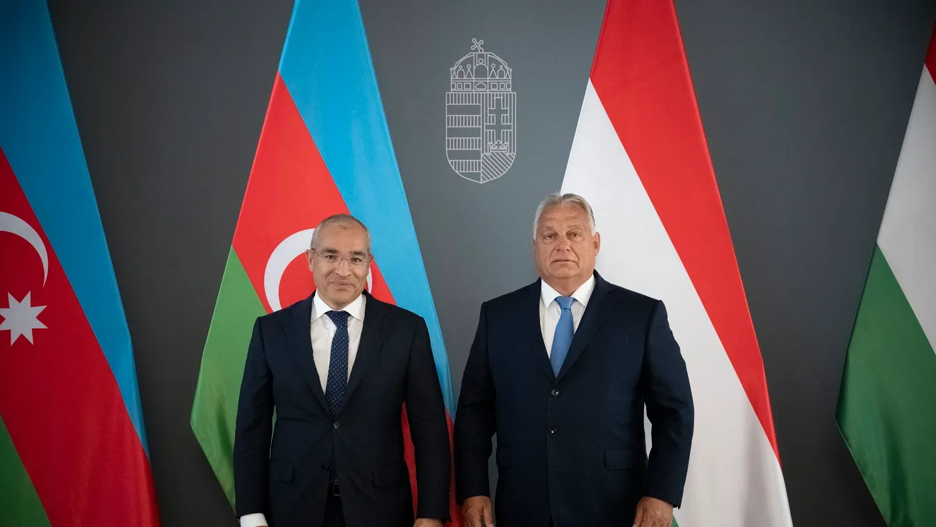 Orbán Viktor az azeri gazdasági miniszterrel tárgyalt