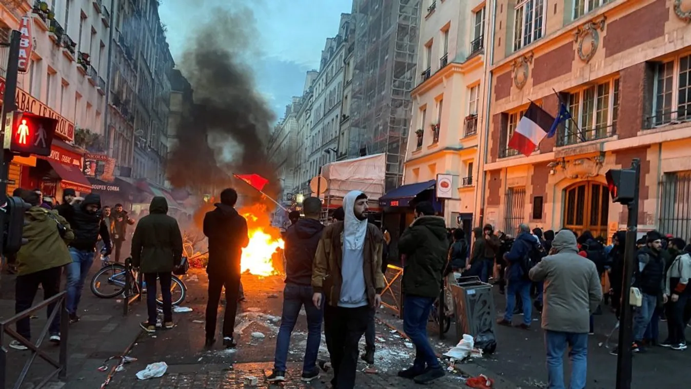 A francia zavargások résztvevőinek a többsége tinédzser életkorú