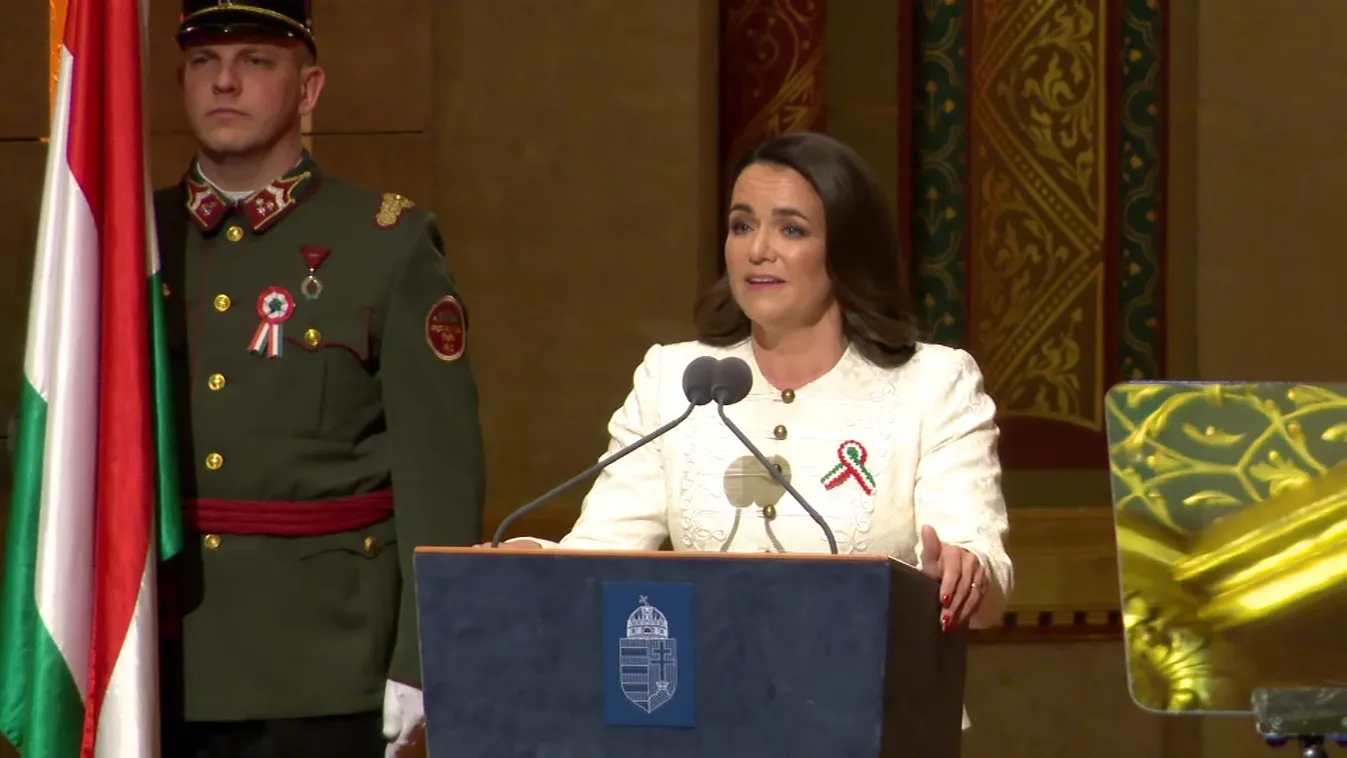 Novák Katalin: A magyarokat a szabad, független Magyarországhoz való ragaszkodás köti össze