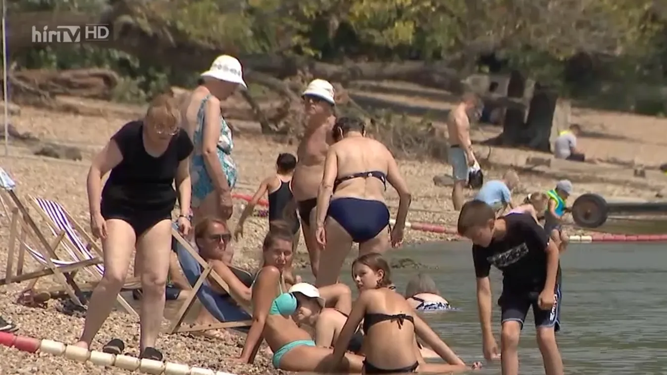 Továbbra is az év első hőhulláma terheli az emberek szervezetét