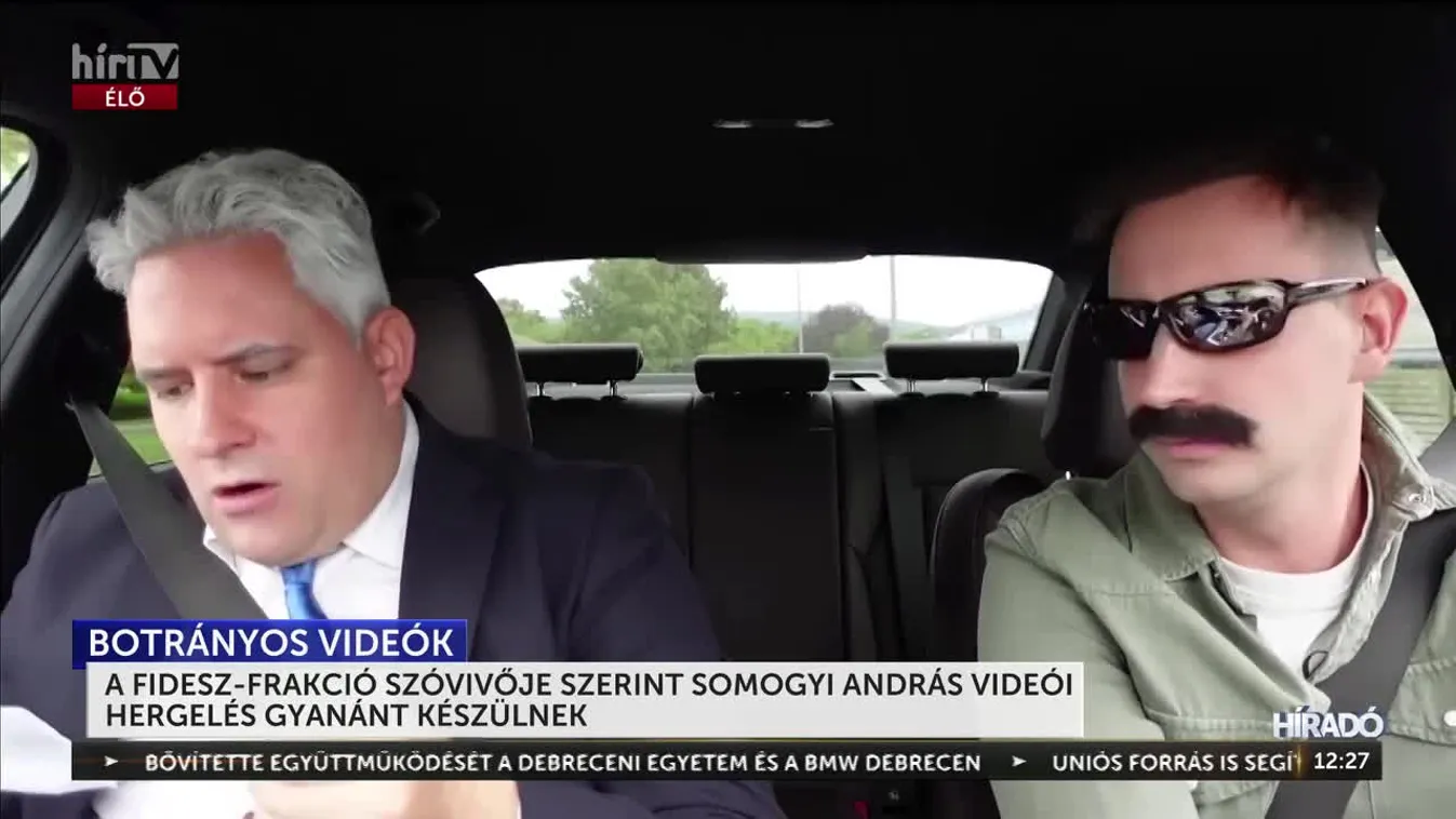 A FIDESZ-FRAKCIÓ SZÓVIVŐJE SZERINT SOMOGYI ANDRÁS VIDEÓI HERGELÉS GYANÁNT KÉSZÜLNEK