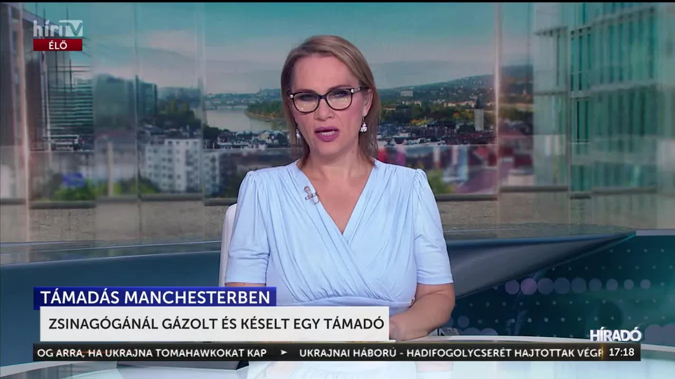 ZSINAGÓGÁNÁL GÁZOLT ÉS KÉSELT EGY TÁMADÓ