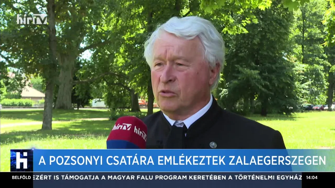 A pozsonyi csatára emlékeztek Zalaegerszegen