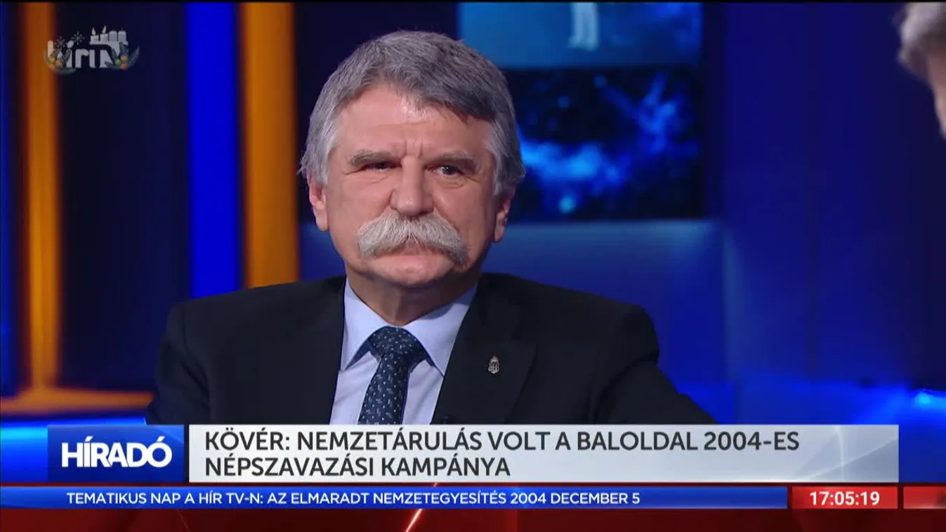 Kövér: Nemzetárulás volt a baloldal 2004-es népszavazási kampánya