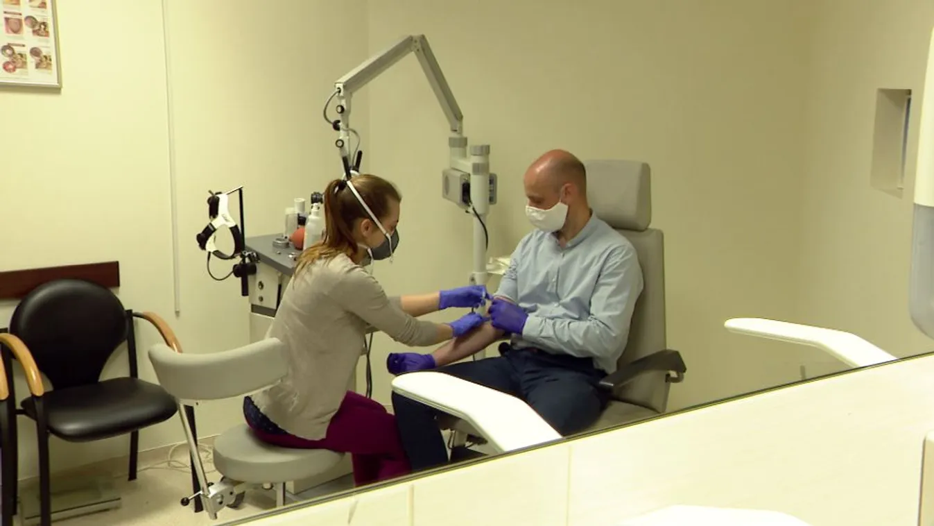 Magánlaborban is végeznek koronatesztet