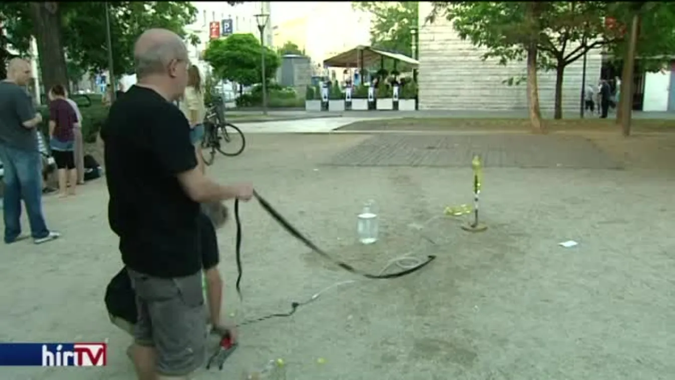 Rakétákat lőtt ki a Kétfarkú a Deákon