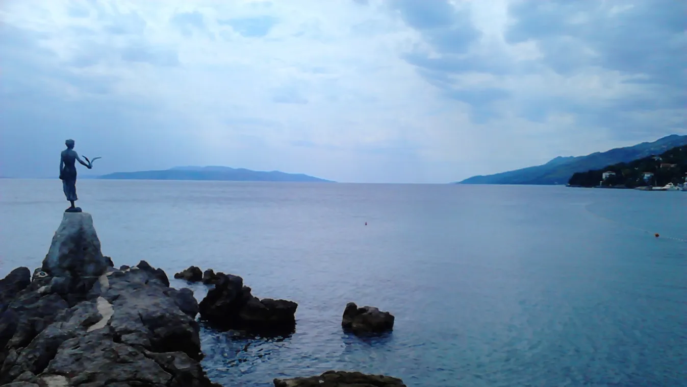 A tenger Abbáziánál