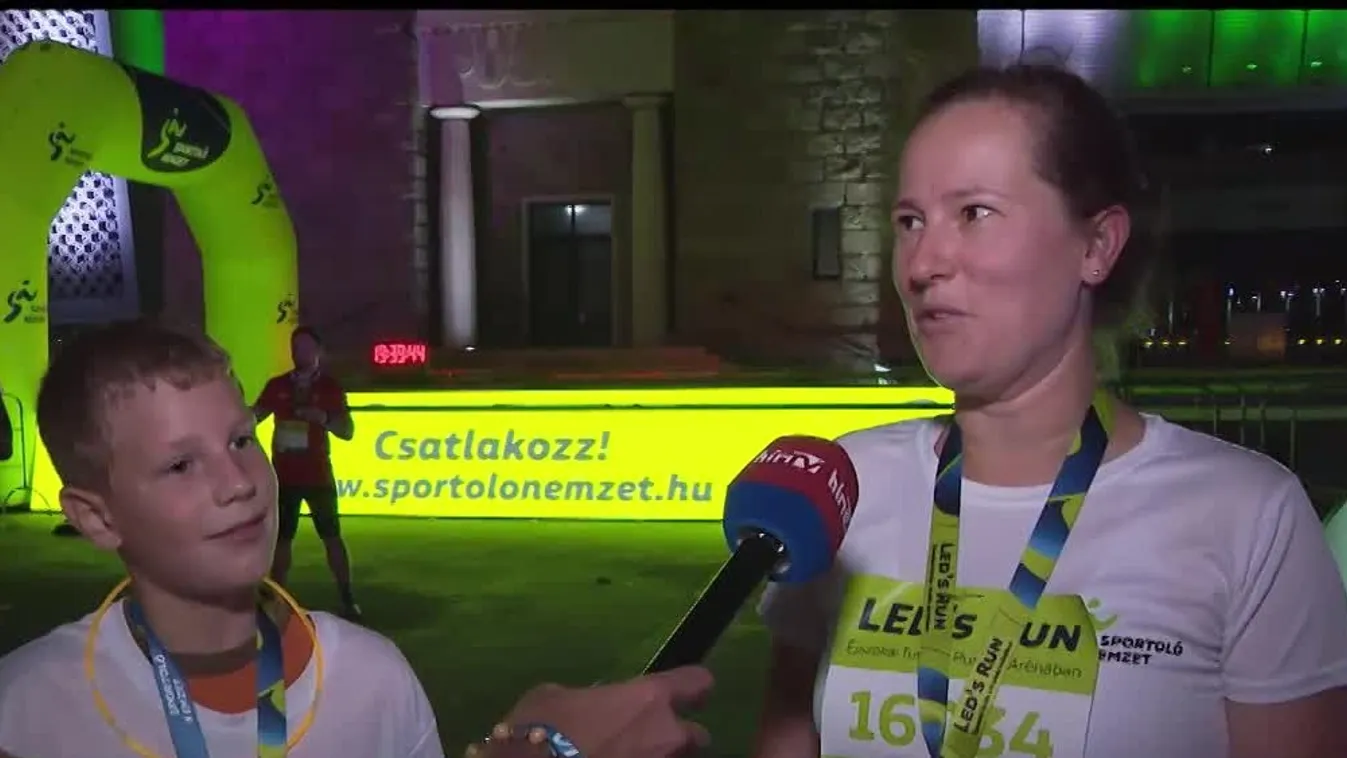 Radar - Kivilágított futás az arénában