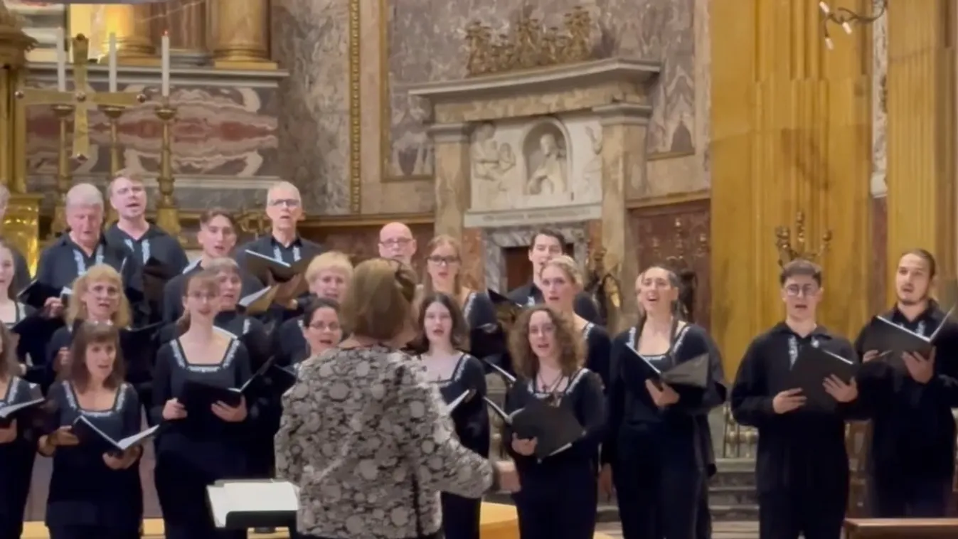 Radar – Szent Angéla kórus Rómában + videó