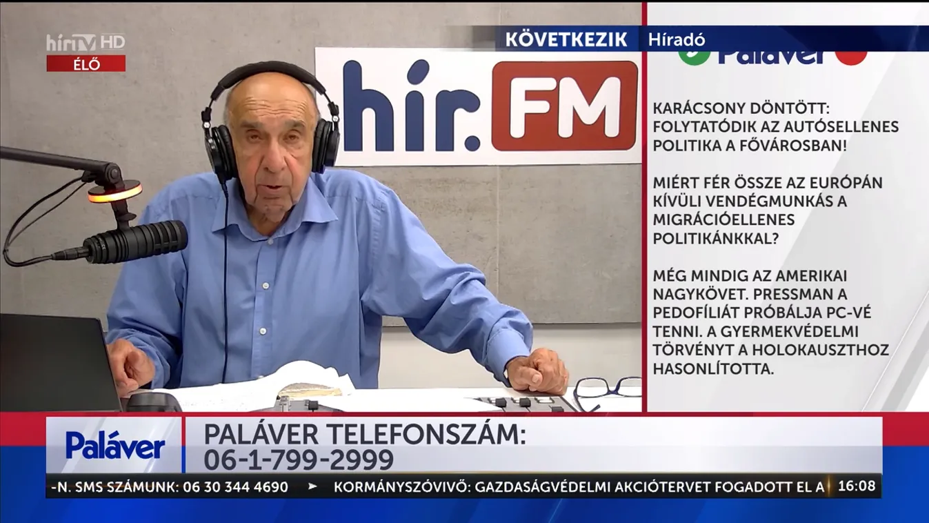 Paláver - Karácsony döntött: Folytatódik az autóellenes politika a fővárosban!