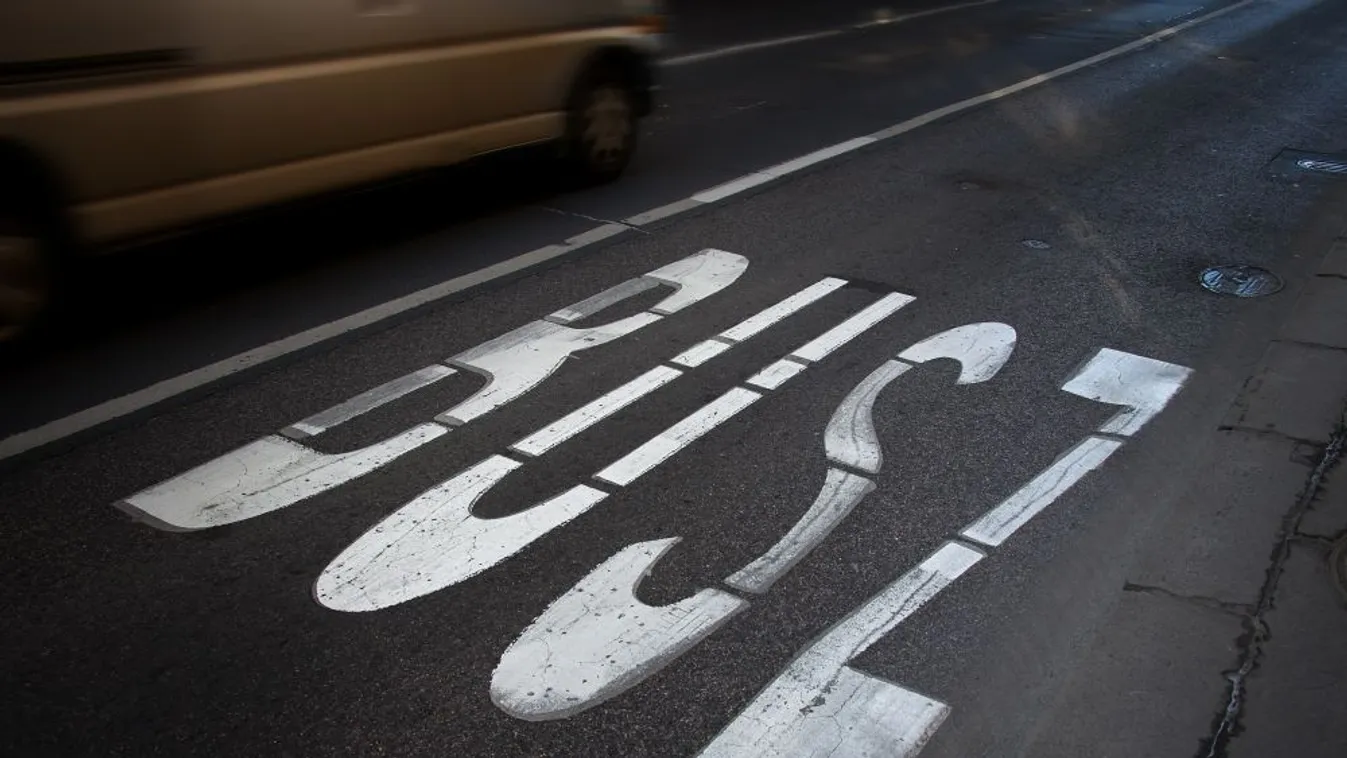 Ismét a buszsávok használatát ellenőrizték Budapesten