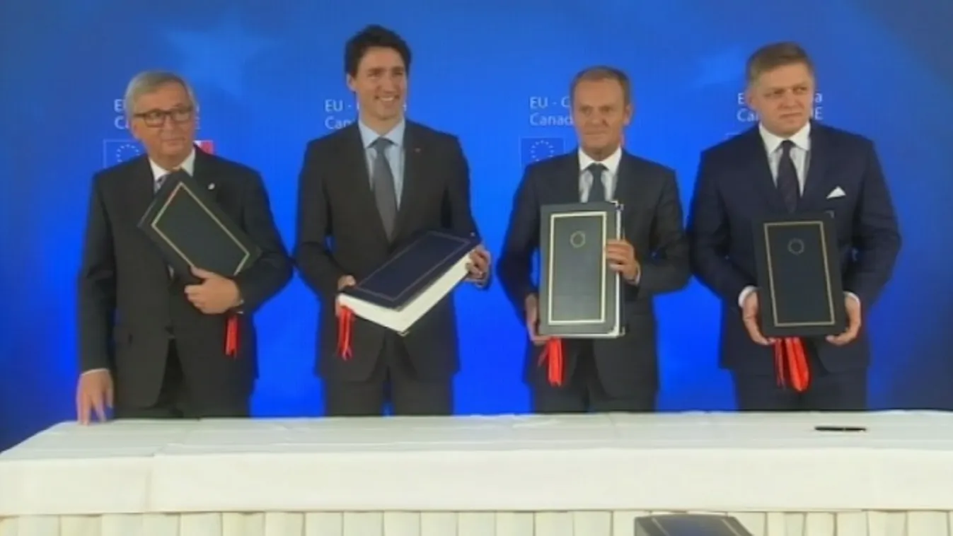 Aláírták az EU–Kanada szabadkereskedelmi megállapodást