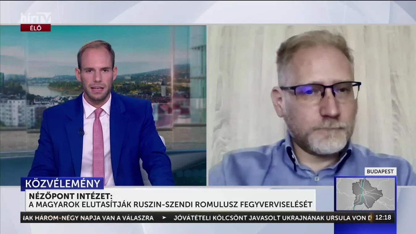A Nézőpont Intézet szerint a magyarok többsége elutasítja Ruszin-Szendi Romulusz fegyverviselését