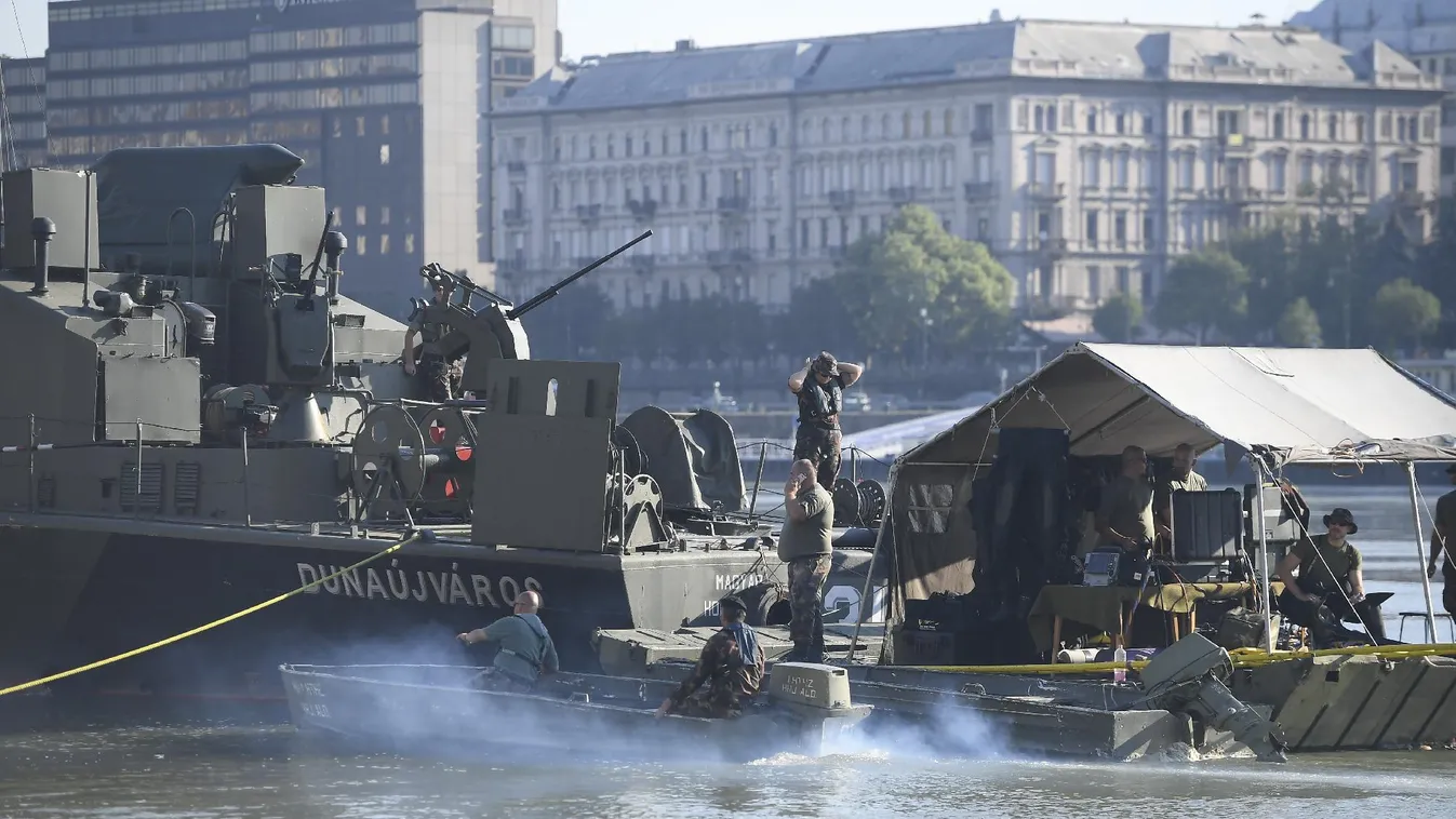 Elszállították a Dunában talált bombát